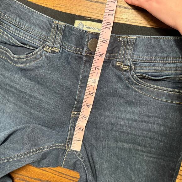 Democracy Women's Skinny Jeans Size 10 Dark Wash Ab Technology Stretch Denim - Picture 9 of 10